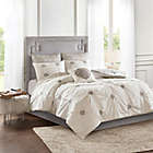 Alternate image 1 for Madison Park Malia 6-Piece Embroidered Reversible King/California King Comforter Set in Ivory