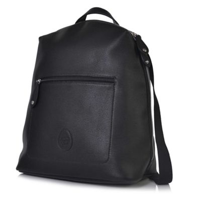 diaper leather backpack