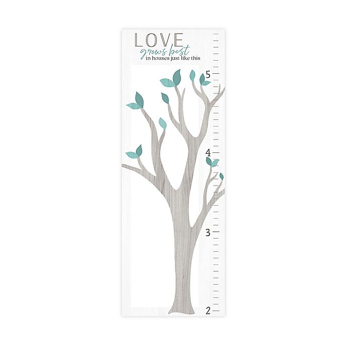 Love Grows Best 15 75 Inch X 43 75 Inch Growth Chart Bed Bath Beyond