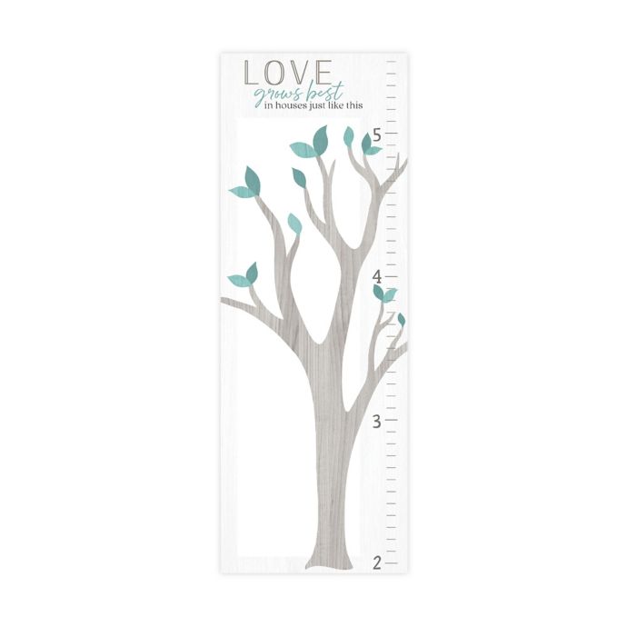 Love Grows Best 15 75 Inch X 43 75 Inch Growth Chart Bed Bath Beyond