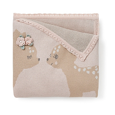 Elegant Baby&reg; Cotton Stroller Blanket in Pink. View a larger version of this product image.