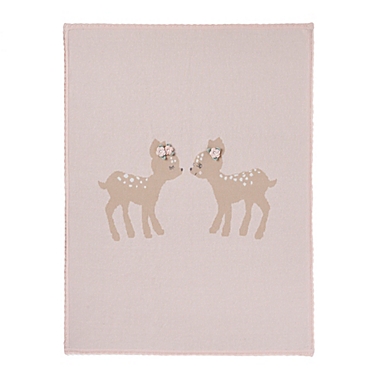 Elegant Baby&reg; Cotton Stroller Blanket in Pink. View a larger version of this product image.