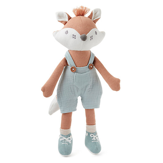 Alternate image 1 for Elegant Baby® Felix Fox Baby Knit Toy in Terracotta