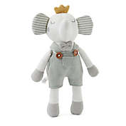 Elegant Baby&reg; Elephant Princ Baby Knit Toy in Sage