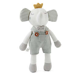 Elegant Baby® Elephant Princ Baby Knit Toy in Sage