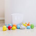 Alternate image 4 for Ubbi&reg; 12-Piece Bath Toy Gift Set in White