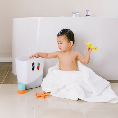 Ubbi&reg; 12-Piece Bath Toy Gift Set in White. View a larger version of this product image.