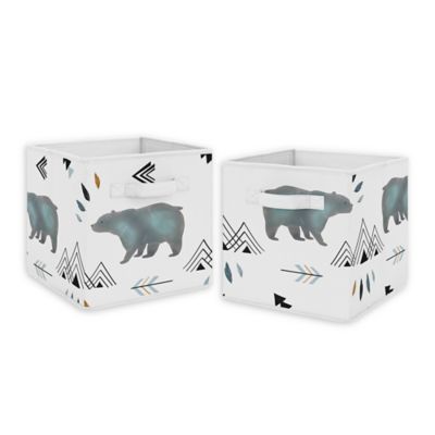 woodland animal storage cubes