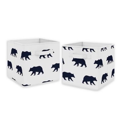 woodland animal storage cubes