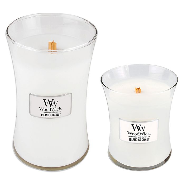 Alternate image 1 for WoodWick® Island Coconut Jar Candles