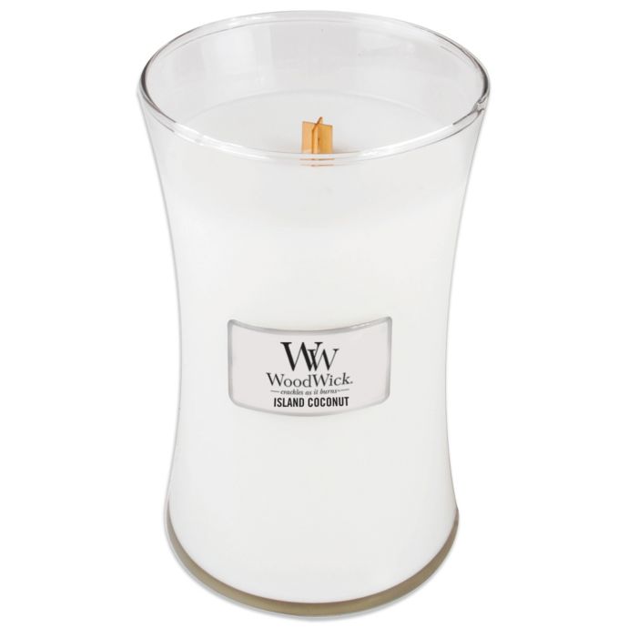 WoodWick® Island Coconut 22 oz. Jar Candle Bed Bath and Beyond Canada