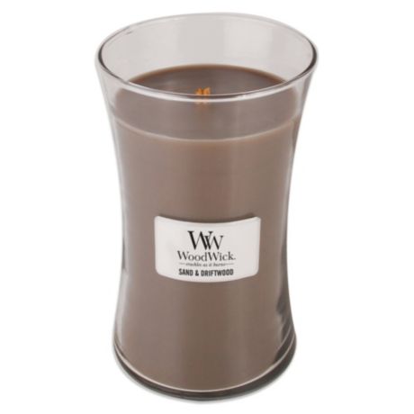 see description and pictures WoodWick Sand & Driftwood 21.5 Oz Jar Candle 