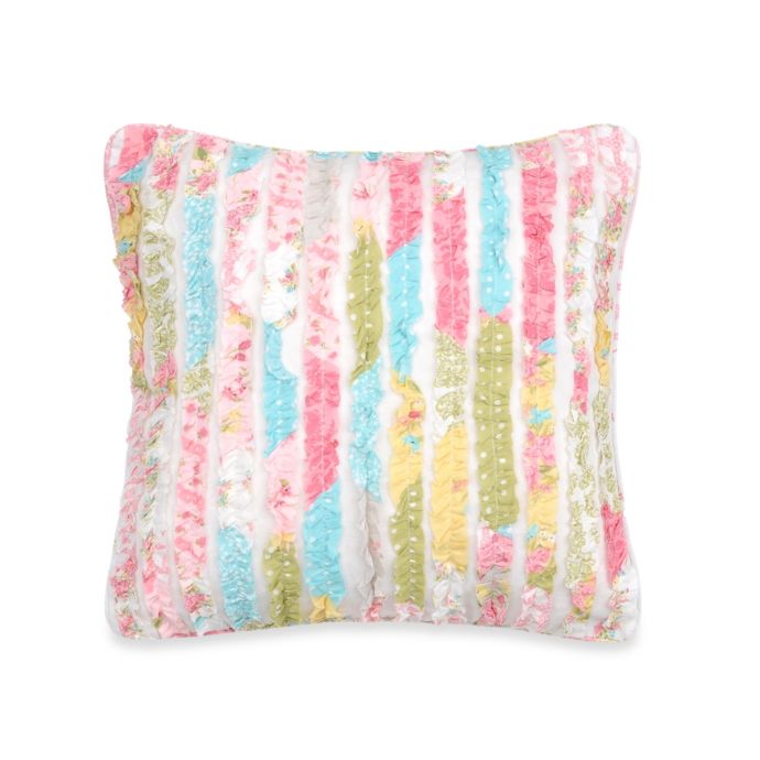 Stephanie Ruched Square Toss Pillow Bed Bath & Beyond