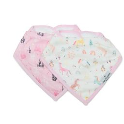Loulou Lollipop 2-Pack Bandana Bibs