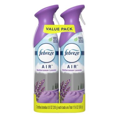 Febreze Air&trade; 8.8 fl. oz. 2-Pack Air Freshener in Mediterranean Lavender. View a larger version of this product image.