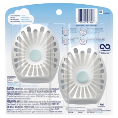 Febreze&reg; 2-Count Small Spaces Air Freshener in Linen and Sky. View a larger version of this product image.