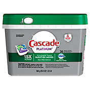 Cascade&reg; Platinum 36-Count ActionPacs Dishwasher Detergent in Fresh Scent