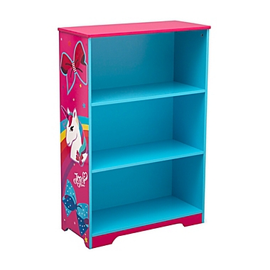 JoJo Siwa Deluxe 3-Shelf Bookcase by Delta Children. View a larger version of this product image.