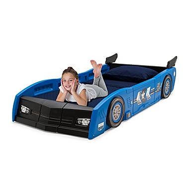 Delta Children&reg; Grand Prix Race Car Toddler-to-Twin Bed. View a larger version of this product image.