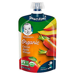Gerber® 2nd Foods® Organic Carrots, Apples & Mangoes Puree Pouch 3.5 oz.