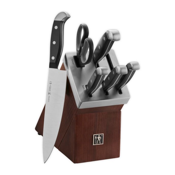 henckels 7 piece knife block set