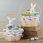 Alternate image 0 for Dinosaur Pattern Personalized Easter Basket With Drop-Down Handle