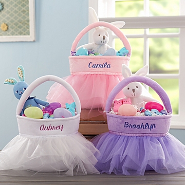 Tutu Personalized Easter Basket Collection. View a larger version of this product image.
