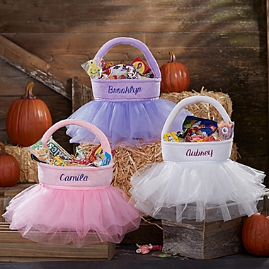 Princess Tutu Personalized Plush Treat Bag Collection. View a larger version of this product image.
