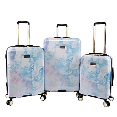 Juicy Couture&trade; Sadie 3-Piece Hardside Spinner Luggage Set in Purple. View a larger version of this product image.