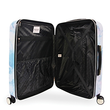 Juicy Couture&trade; Sadie 3-Piece Hardside Spinner Luggage Set in Purple. View a larger version of this product image.