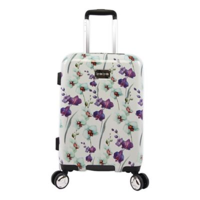 floral carry on