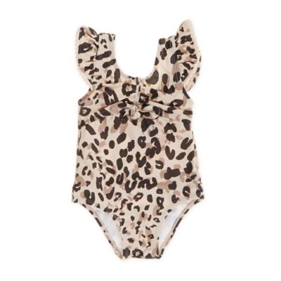 one piece leopard swimsuit