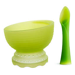 Olababy® 2-Piece Advanced Feeding SteamBowl and Spoon Set in Mint