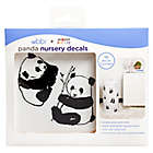 Alternate image 2 for Ubbi&reg; 16-Count Panda Diaper Pail Decals in Black/White