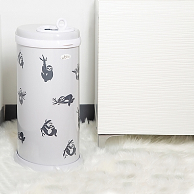 Ubbi&reg; 16-Count Sloth Glow-in-the-Dark Diaper Pail Decals. View a larger version of this product image.