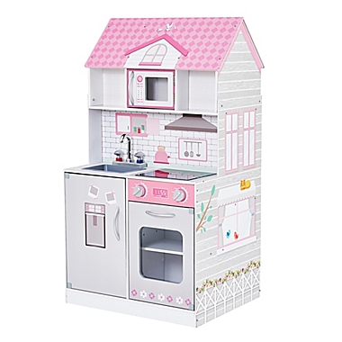 Wonderland 2-in-1 Doll House &amp; Play Kitchen. View a larger version of this product image.