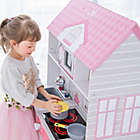 Alternate image 3 for Wonderland 2-in-1 Doll House &amp; Play Kitchen