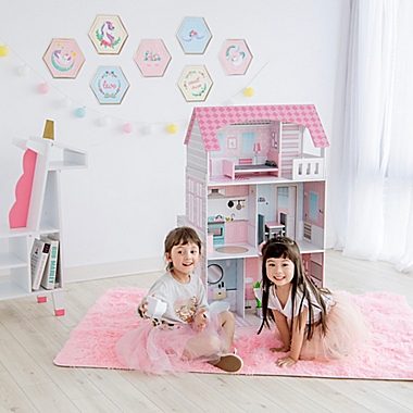 Wonderland 2-in-1 Doll House &amp; Play Kitchen. View a larger version of this product image.