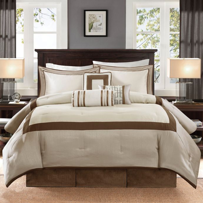 Madison Park Genevieve 7Piece Comforter Set Bed Bath and Beyond Canada