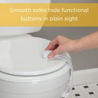 Alternate image 2 for Safety 1st&reg; Outsmart&trade; Toilet Lock With Decoy Button in White