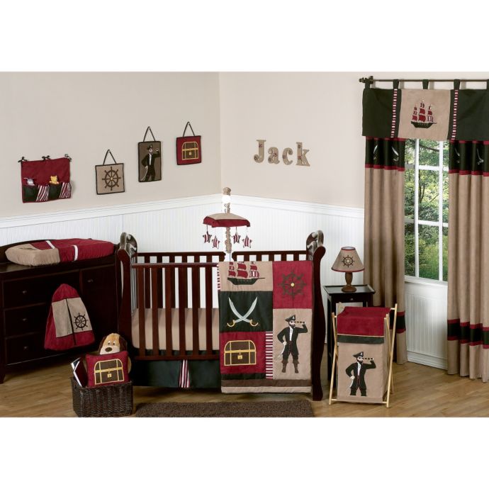 Sweet Jojo Designs Pirate Treasure Cove Crib Bedding Collection