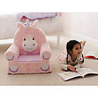 Alternate image 2 for Sweet Seats&reg; Soft Foam Unicorn Chair in Pink
