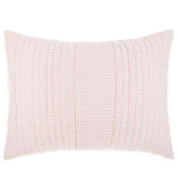 O&O by Olivia & Oliver™ Waffle Dobby Standard Pillow Shams in Blush (Set of 2)