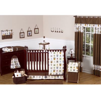 owl baby bedding