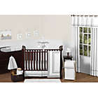 Alternate image 0 for Sweet Jojo Designs Hotel Collection Crib Bedding in White/Grey