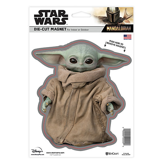 Alternate image 1 for Star Wars™ The Child (AKA Baby Yoda) Die-Cut Logo Magnet