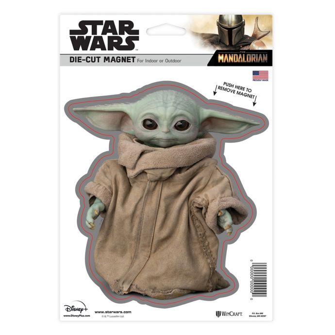 Star Wars The Child Aka Baby Yoda Die Cut Logo Magnet Bed Bath Beyond