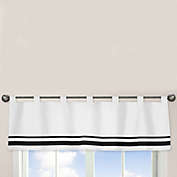 Sweet Jojo Designs Hotel Window Valance in White/Black