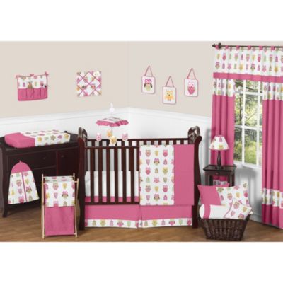 owl nursery bedding