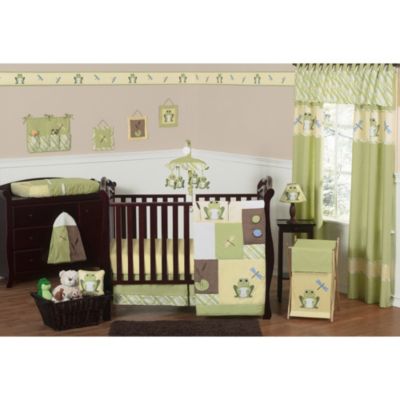 frog nursery bedding